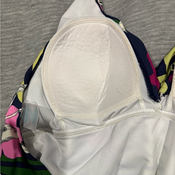 Floral Halter One-Piece Swimsuit - Picture 8 of 12